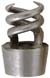 Ramrod Worm,
10-32 female thread, for cleaning muskets,
removing patches, cards, wads,
steel, fits military ramrod